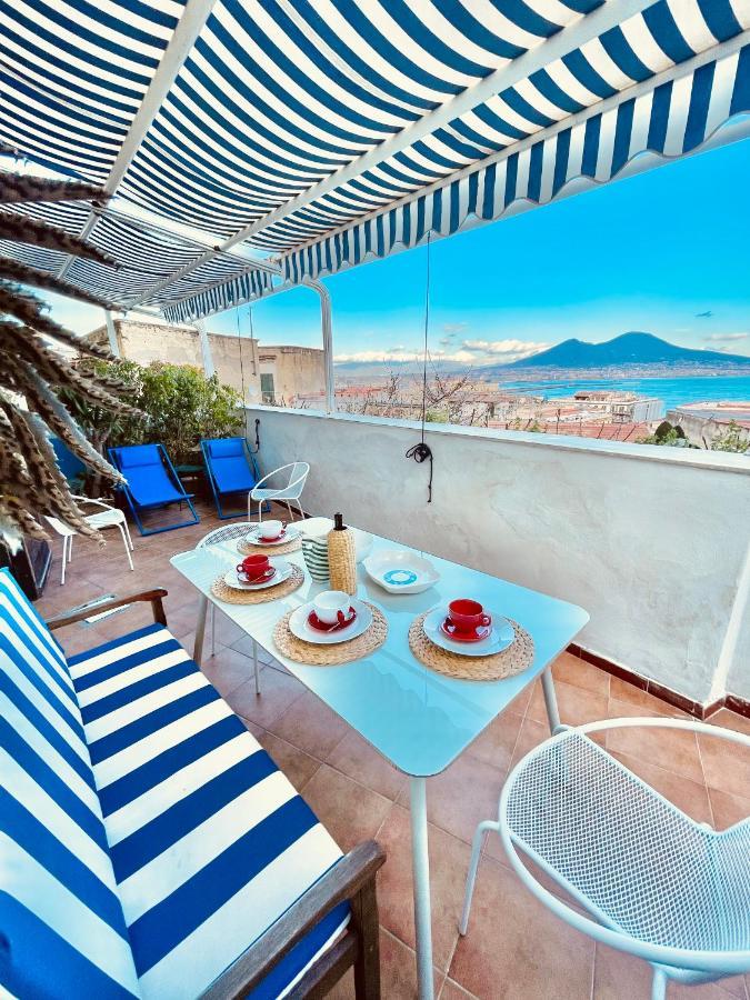 Alma De Templarsf - Stunning Design Home With Sea View And Terrace Nápoles Exterior foto
