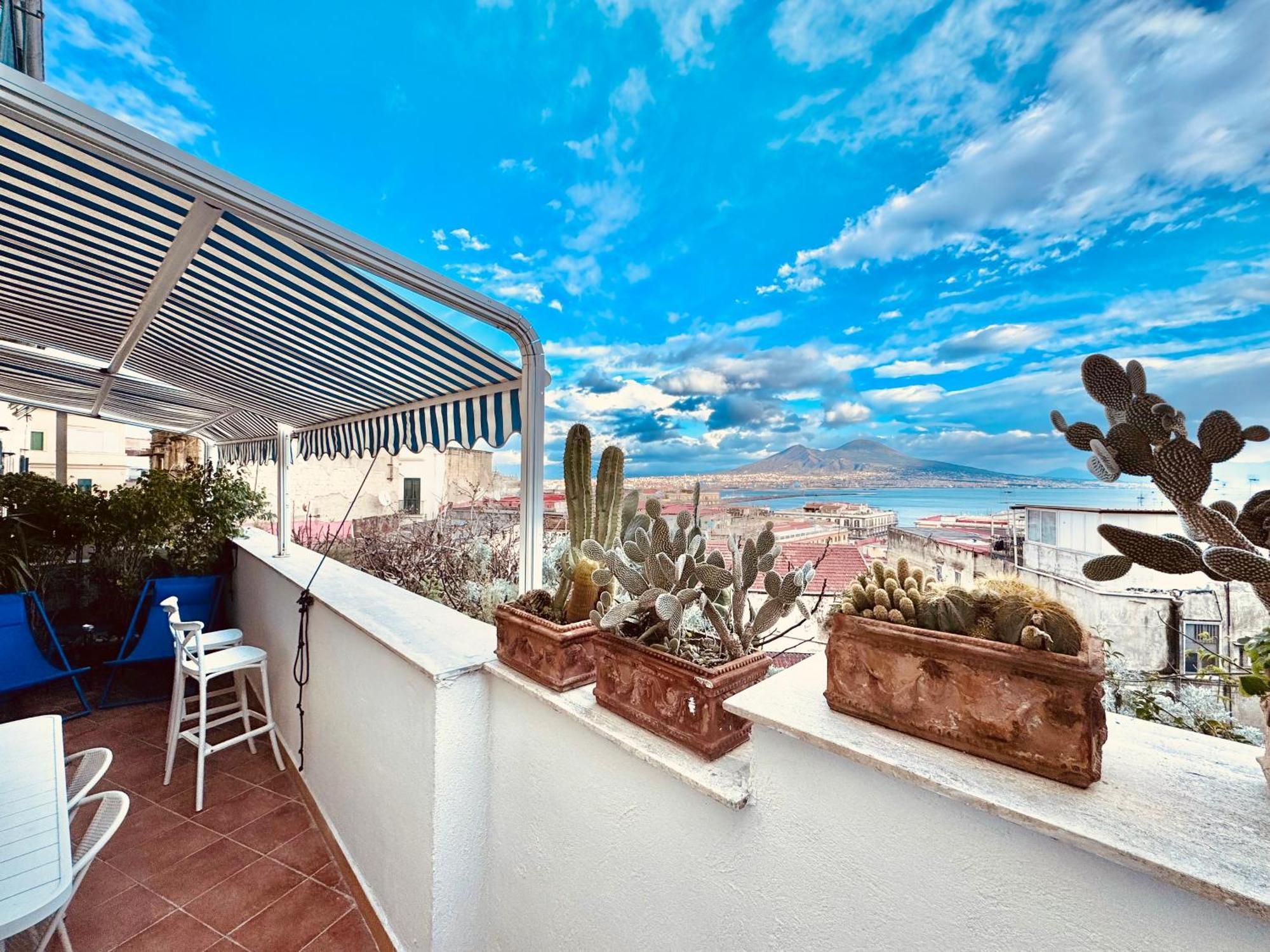 Alma De Templarsf - Stunning Design Home With Sea View And Terrace Nápoles Exterior foto