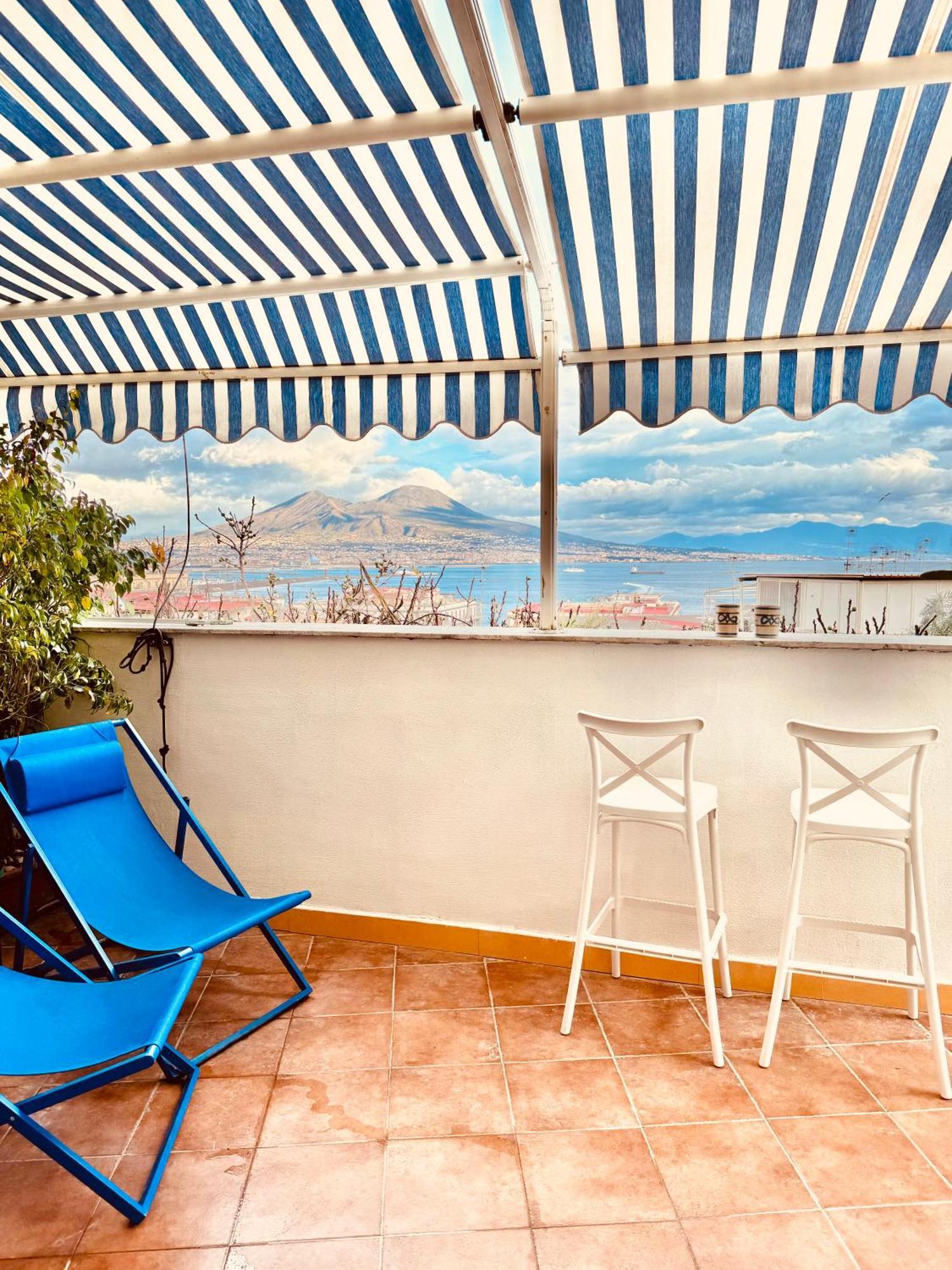 Alma De Templarsf - Stunning Design Home With Sea View And Terrace Nápoles Exterior foto